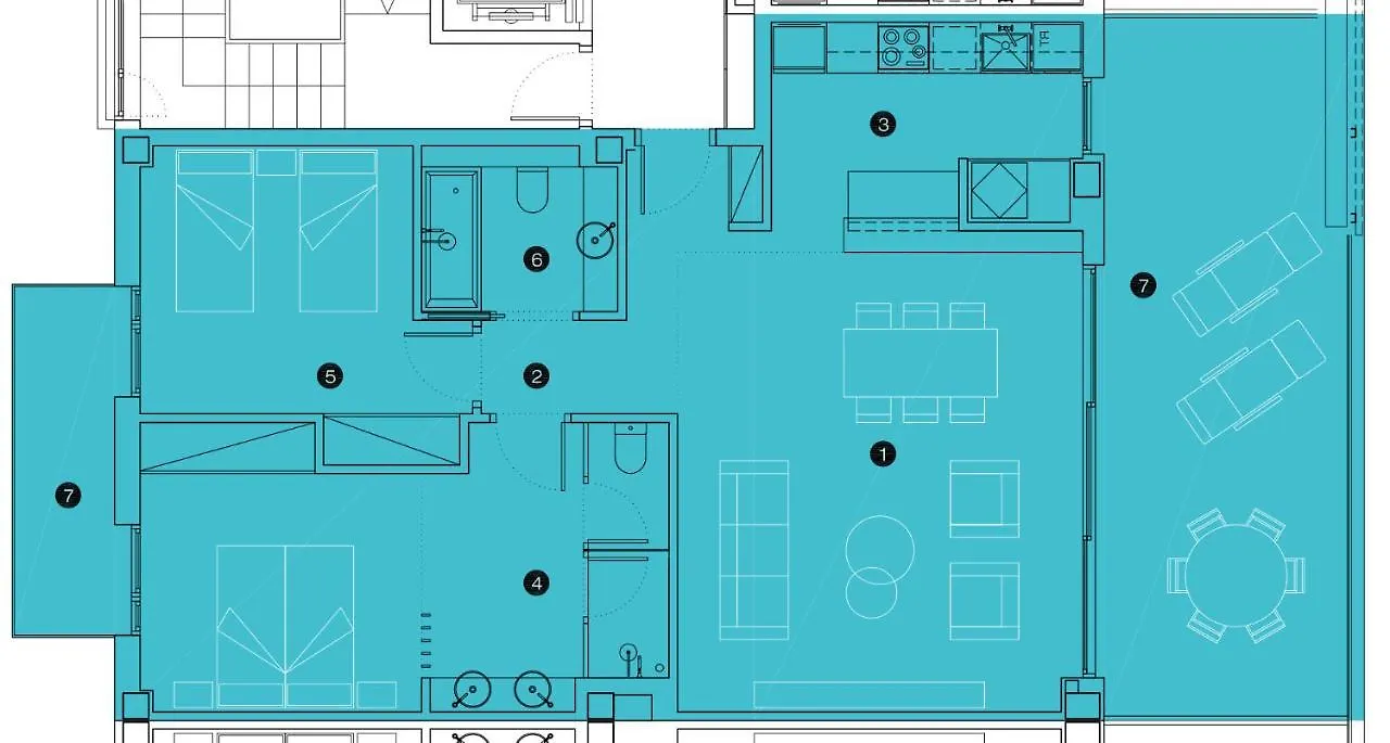 Calma S'Alguer Luxury Beach Apartment 팔라모스